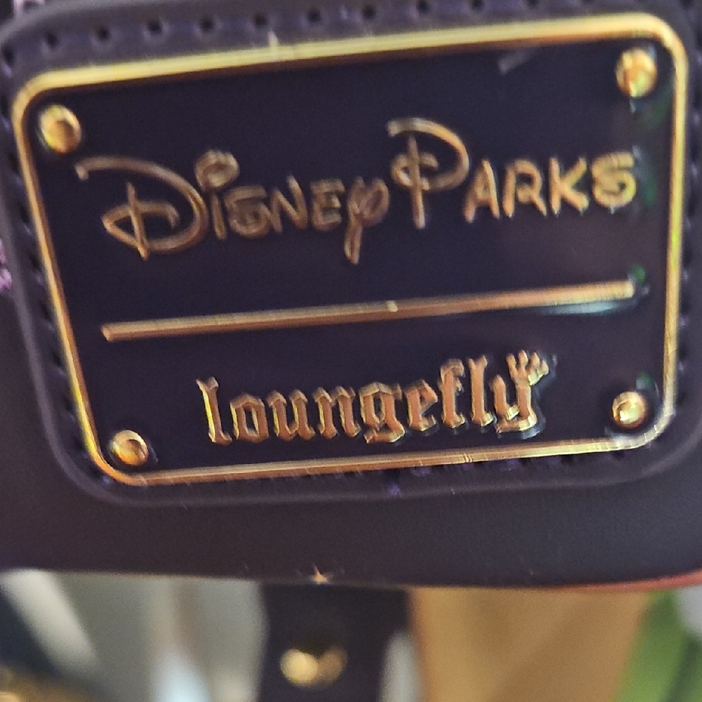Loungefly Dark Purple Backpack with Character and Star Design - Picture 5 of 5